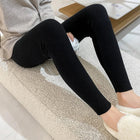 Autumn Winter Women Wool Thickening Leggings High Waist Ribbed Vertical Stripe Casual Knitted Leggings Warm Wear out Pantyhose PlatiNum