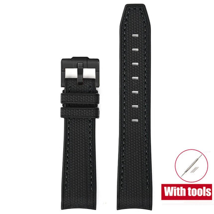 Cinturino in gomma per Swatch X Omega Joint MoonSwatch Cinturino sportivo impermeabile da 20 mm Cinturino con estremità curva in silicone per uomo donna platinumshop