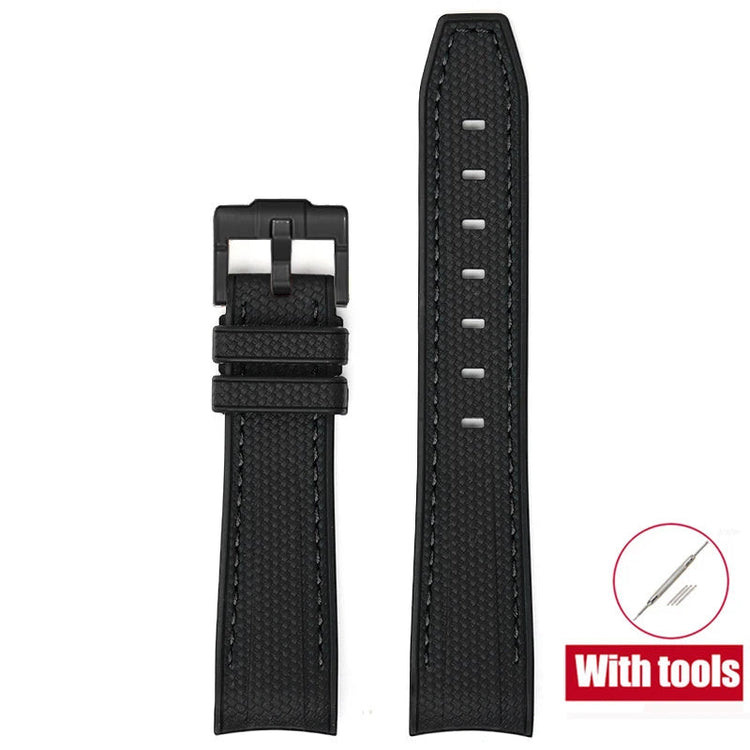 Cinturino in gomma per Swatch X Omega Joint MoonSwatch Cinturino sportivo impermeabile da 20 mm Cinturino con estremità curva in silicone per uomo donna platinumshop