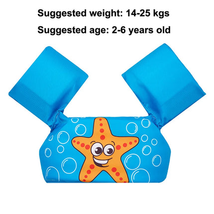2-6Y Kids Swim Vest Arm Float Ring Swim Trainer Children Swim Vest Kids Swimwear Pool Accessories