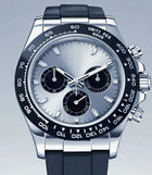 Orologi Meccanici Automatici di Lusso da Uomo 40mm, Cinturino in Acciaio Inossidabile Spazzolato, Elegante Quadrante Panda Nero Blu, Luminoso a Lunga Durata