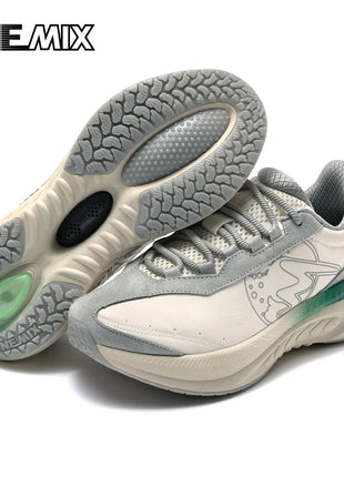 ONEMIX Scarpe da corsa comode e ammortizzanti da uomo, leggere, traspiranti, morbide, elastiche, casual, versatili, scarpe sportive PlatiNum
