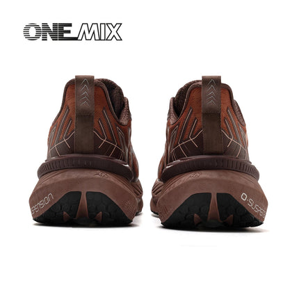 ONEMIX Scarpe da Corsa Leggere per Autunno, per Uomo e Donna, con Ammortizzazione Stabile e Resistenza agli Urti, Scarpe da Passeggio Sportive PlatiNum