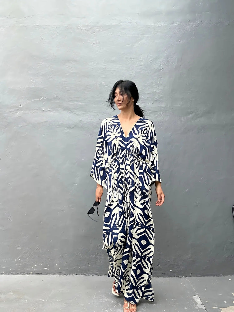 Abiti caftano da donna con scollo a V, costume da bagno estivo, copricostume caftano, abiti da spiaggia maxi taglie forti platinumshop