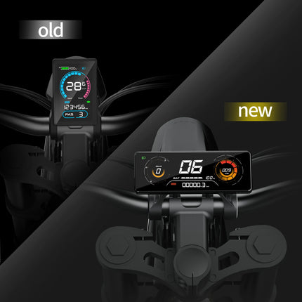 COSWHEEL R19 Bicicletta Elettrica 72V 40AH con Batteria al Litio, E-bike da Montagna per Adulti 9000W, Ciclomotore Elettrico da Uomo, E-truck da Strada