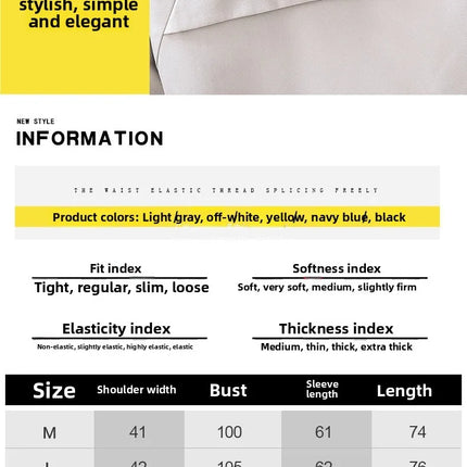 Thickened Fleece Lined Men's Casual Jacket Coat Autumn Winter Outerwear Fashionable Youth Style Zipper Closure Short Length