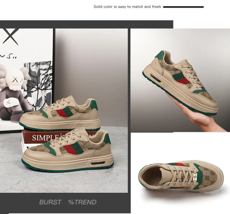 2026 Couple Style Board Shoes Retro All Comfortable Street Fashion Shoes Non-slip Wear Outdoor Casual Board Shoes