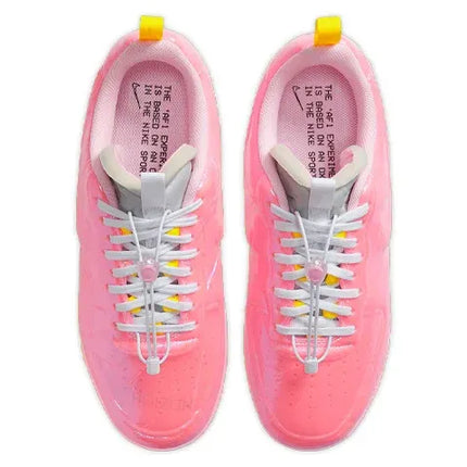 Nike Air Force 1 Skate Shoes Unisex Low-top Powder CV1754-600