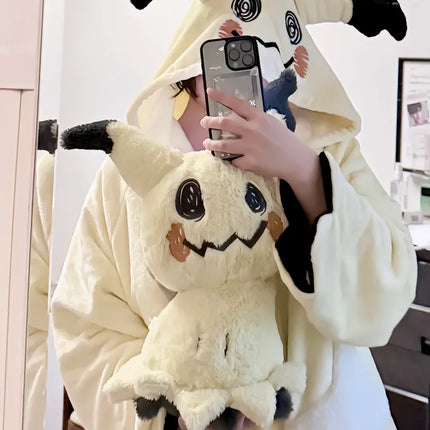Mimikyu Cosaplay Costume Anime Cartoon Suit Cute Women Pajama Halloween Carnival Party Dress Cloak For Adults Gifts Customized