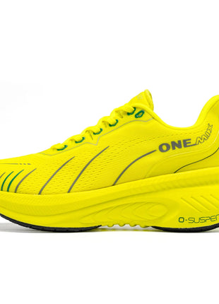 ONEMIX Nuove scarpe da corsa ammortizzanti per uomo Runner pesanti adatti Stringate Sport Donna Scarpe da ginnastica da uomo atletiche all'aperto antiscivolo PlatiNum
