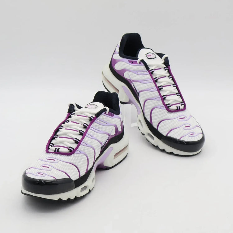 Nike Air Max Plus TN White Black Lilac Bloom Men Women Refreshing Design Tuned Air Casual Running Shoes FN6949-100