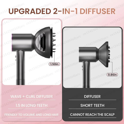 2 In 1 New Diffuser Nozzle for Dyson Supersonic HD16 Nural SenCiciMen X13 Hair Dryer Diffuser Attachment Accessories Nozzles