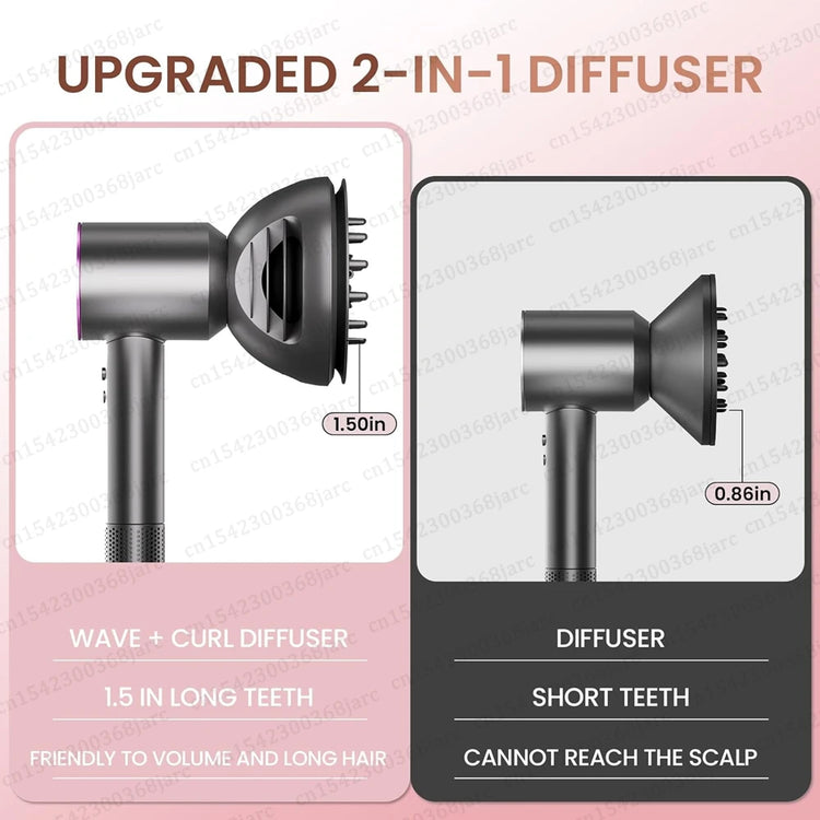 2 In 1 New Diffuser Nozzle for Dyson Supersonic HD16 Nural SenCiciMen X13 Hair Dryer Diffuser Attachment Accessories Nozzles
