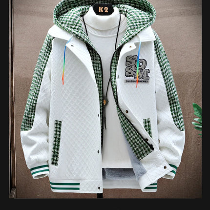 Winter Men's Sets Tracksuit Men Wool Hooded Sweatshirt Thicken Warm Sportswear Male Casual Suit Two Piece Sets