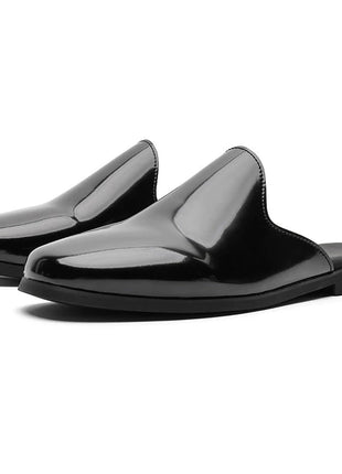 Nuovi Mocassini da Uomo 2026, Scarpe Eleganti di Lusso in Pelle Verniciata, Antiscivolo, per Esterni, Estive, Fatti a Mano