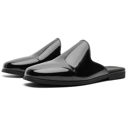 Nuovi Mocassini da Uomo 2026, Scarpe Eleganti di Lusso in Pelle Verniciata, Antiscivolo, per Esterni, Estive, Fatti a Mano