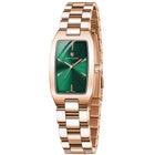 SAPPHEROLuxury Orologio da donna Cinturino in acciaio inossidabile Orologio impermeabile Quadrante ultrasottile Orologio da donna semplice alla moda Orologio accurato platinumshop