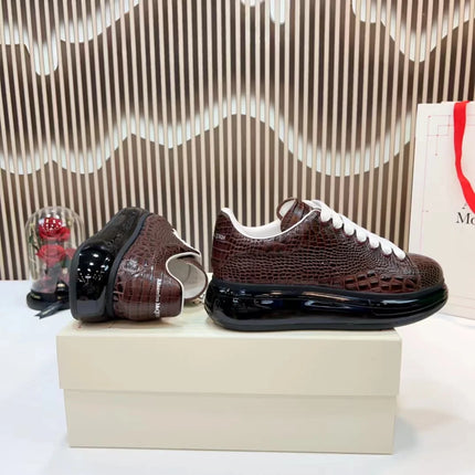 Handcrafted Leather Casual Sneakers Man Platform Trainers Unisex Originality Flat Loafers Men's Footwear