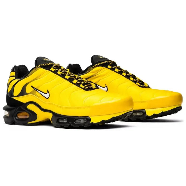 Nike Air Max Plus TN Unisex Sneakers Yellow Round Toe Low Top Comfort Casual Running Shoes AV7940-700
