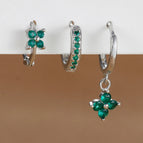 Silver-Green-3pcs 1