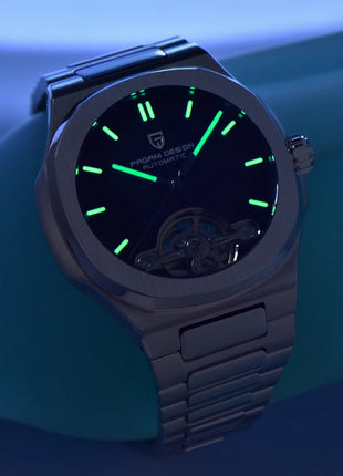 Nuovo Orologio da Uomo PAGANI DESIGN 2026 con Tourbillon Scheletrato, Orologio Automatico di Lusso di Alta Gamma per Uomo, Elegante Orologio da Polso Meccanico Sportivo