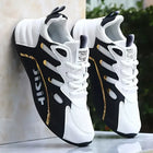 Breathable and Comfortable Men's Sports Shoes, with an Inner Height Increase and a Low Top Strap, Suitable for Outdoor Sports