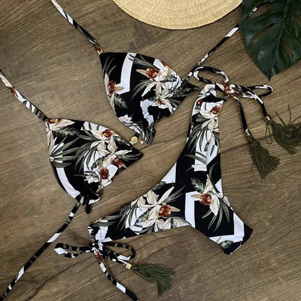 RUOTONGSEPT Bikini da Donna 2022 Nuovo Costume da Bagno Femminile Sexy Set Bikini Push-up per Nuoto e Bagno platinumshop