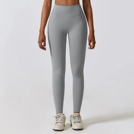 High Waist Yoga Leggings Women Push Up Sport Leggings Fitness Running Hip Lift Yoga Pants Highly Elastic Gym Workout Leggings PlatiNum