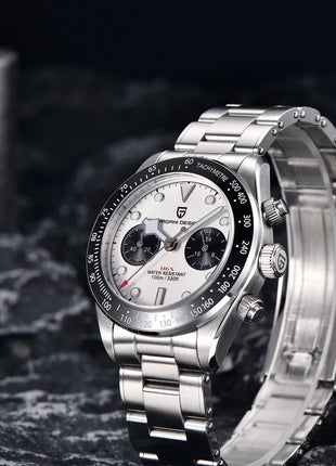 Nuovo Orologio da Uomo PAGANI DESIGN BB Panda 2026, Orologio al Quarzo di Lusso Retrò, Cronografo Sportivo da Polso, Impermeabile 100M, Luminoso