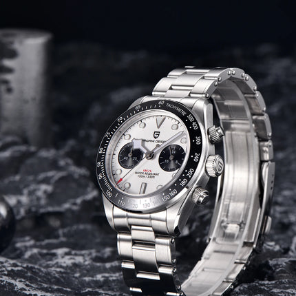 Nuovo Orologio da Uomo PAGANI DESIGN BB Panda 2026, Orologio al Quarzo di Lusso Retrò, Cronografo Sportivo da Polso, Impermeabile 100M, Luminoso