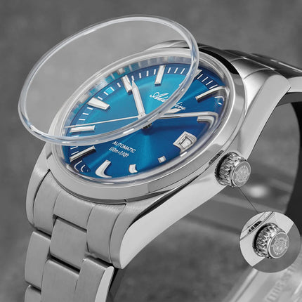 ADDIESDIVE Luxury Classic Automatic Watch Waterproof AR Coated Calendar Display Mechanical Watches Luminous AD2077 Reloj Hombre