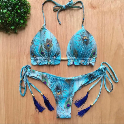 RUOTONGSEPT Bikini da Donna 2022 Nuovo Costume da Bagno Femminile Sexy Set Bikini Push-up per Nuoto e Bagno platinumshop