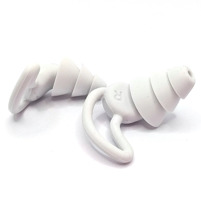 Silicone Swimming Earplugs, 3-Layer Waterproof Ear Protectors, Soft Noise-Cancelling Earplugs for Adults