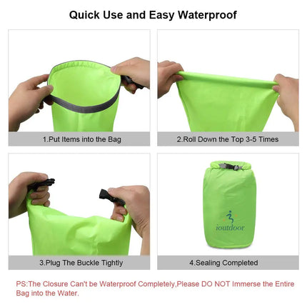 2L5L10L/20L40L70L Waterproof Dry Bag, Small Lightweight Dry Bag for Kayaking, Swimming, Fishing, Rafting, Boating