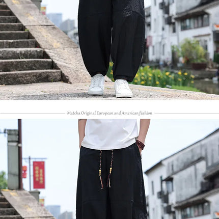 Pantaloni Larghi Estivi da Uomo, Stile Retrò Oversize, Pantaloni Harem Tinta Unita, Pantaloni Casual Harajuku, Pantaloni da Jogging per Donna, Abbigliamento Streetwear