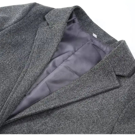 Elegant Big Scarf Collar Women's Coat Fashion Double Breasted Pockets Overcoats 2026 Autumn New High Street Oversize Outerwears