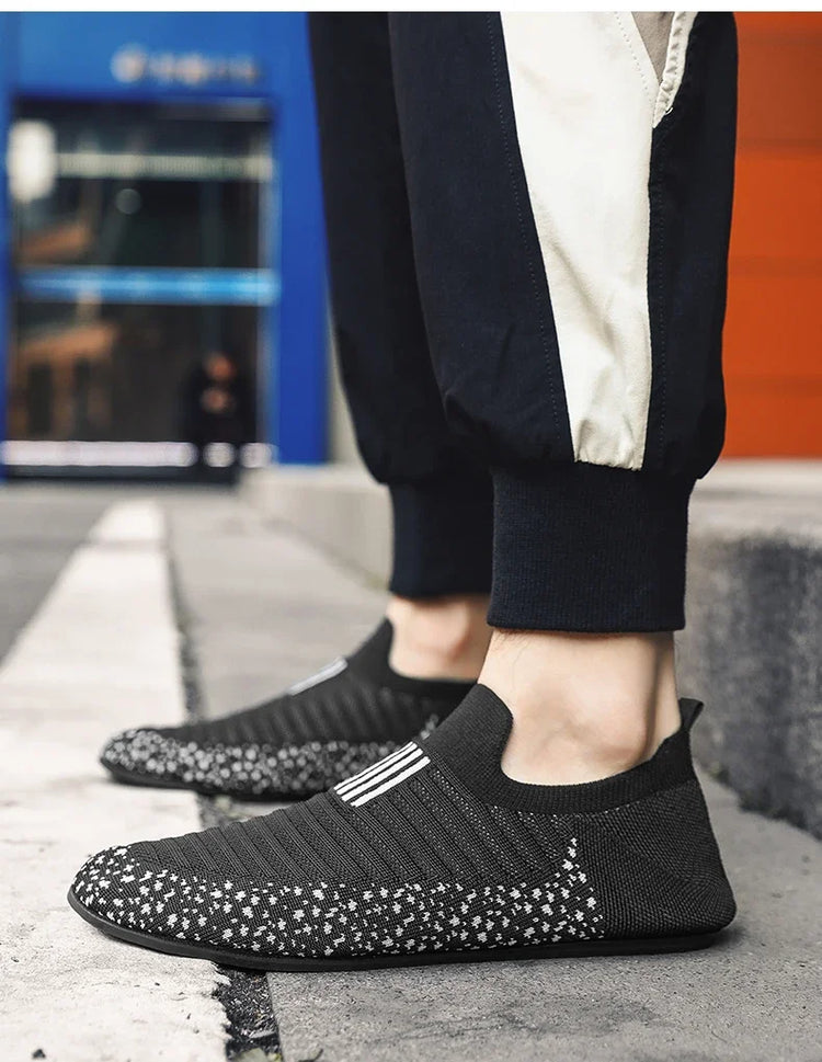 YRZL Mocassini in rete Mocassini da guida da uomo Appartamenti di alta qualità Scarpe da passeggio maschili Mocassini casual in mesh traspirante Scarpe estive da uomo