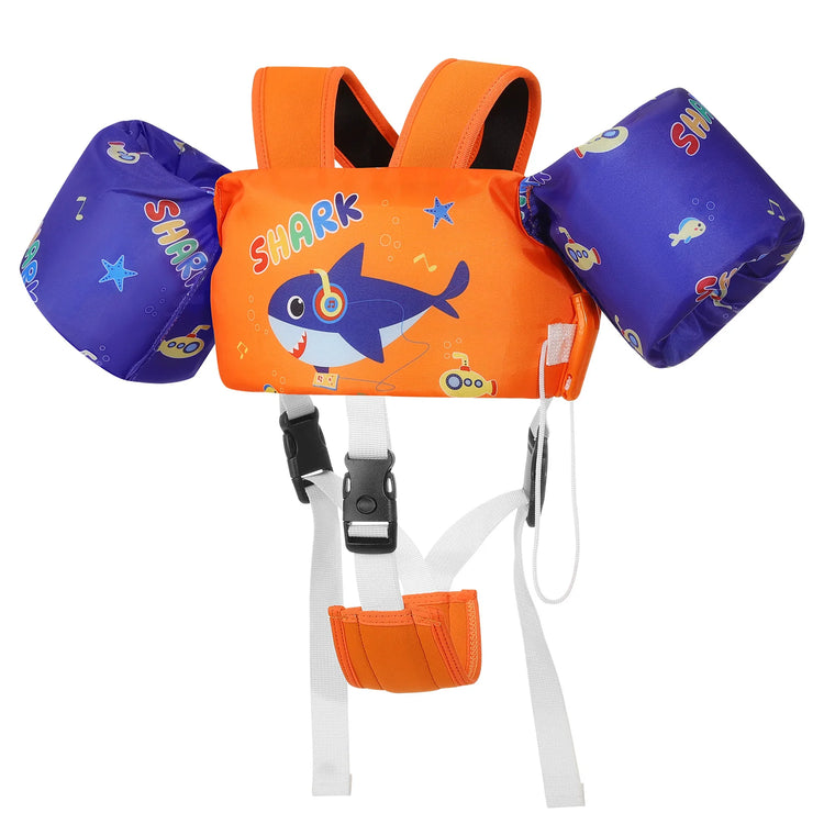 Gilet da nuoto per bambini Floaties per bambini Fascia da braccio Floaties con cinturino regolabile Giacca da bagno Ala d'acqua Piscina Galleggiante Apprendimento Nuoto