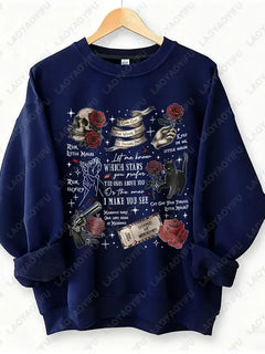 Run Little Mouse Haunting Adeline Dark Romance Book Hoodie Spicy Smut Reader Gifts Black Cat Graphic Pullover Men Women Hoodie