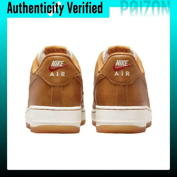 Nike Air Force 1 Slip Resistant Abrasion Resistant Slip Resistant Abrasion Resistant Low top Skateboard Shoes Men's HQ3639-720