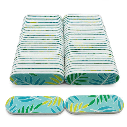 50Pcs Mini Double‑Sided Nail File Sanding Block Colorful Foam Polishing Board For Manicure Pedicure Nail Beauty Work