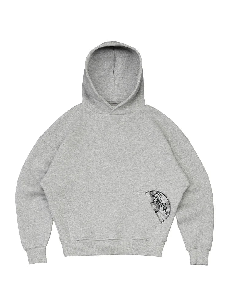 2026 Trendy High Street Retro Casual Streetwear Men's Sports Suit Y2K Harajuku Embroidered Hoodie men Hip-hop Loose Sweatpants PlatiNum