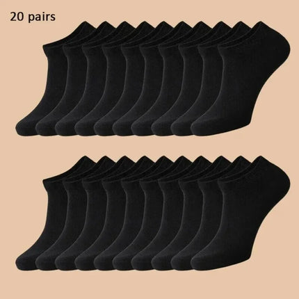 Calzini da barca unisex casual in tinta unita Calzini sottili e traspiranti comodi antiodore che assorbono il sudore per uomo donna nero, bianco, grigio