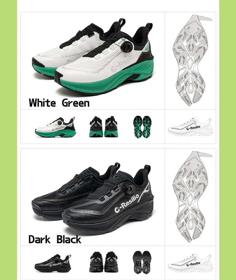 ONEMIX Sneakers da corsa per esterni Scarpe da trail elastiche da uomo Sneakers da donna leggere e traspiranti Coppia scarpe casual impermeabili PlatiNum