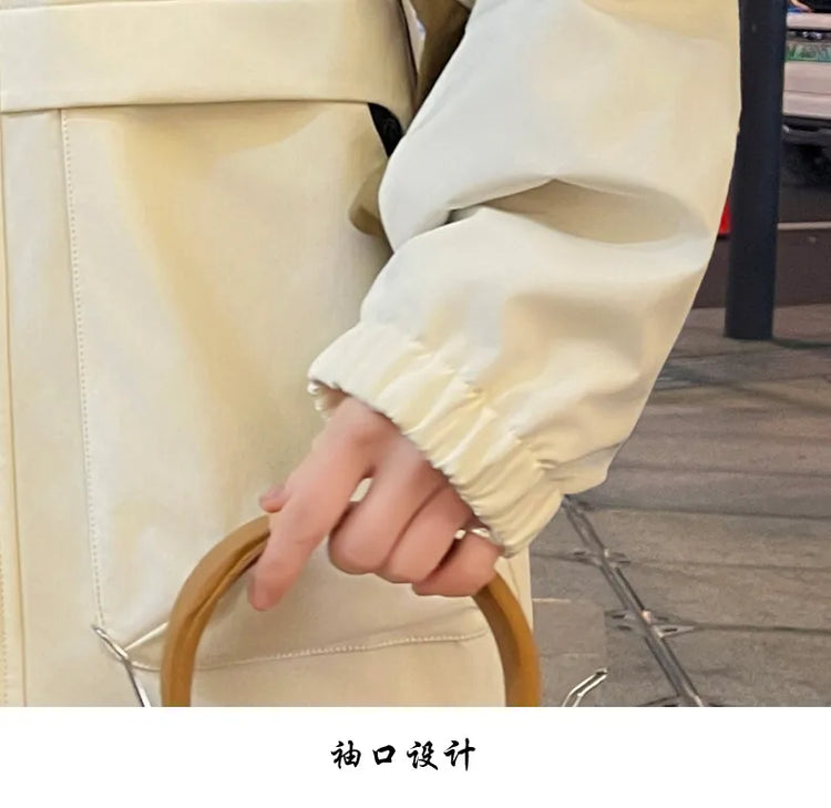Men's Hooded Casual Jackets 2026 Spring Autumn Streetwear Windbreaker Loose Cargo Outdoor Coats Youth Daily Wear Tops Clothing