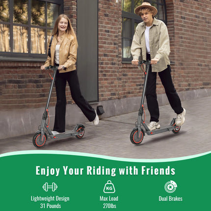 Monopattino Elettrico Pieghevole SUNNIGOO N7PRO 350W per Pendolarismo Urbano, in Lega di Alluminio, Pneumatici da 8.5'', Batteria al Litio 36V 10.4AH con App, Monopattino per Adulti e Studenti, Regalo, Leggero e Pieghevole pe