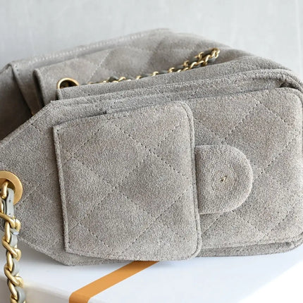 Borsa a tracolla singola in pelle sintetica effetto grana, anti-graffio, indispensabile per i viaggi, con tracolla rimovibile, manico e cintura, borsa a mano casual da donna per esterni