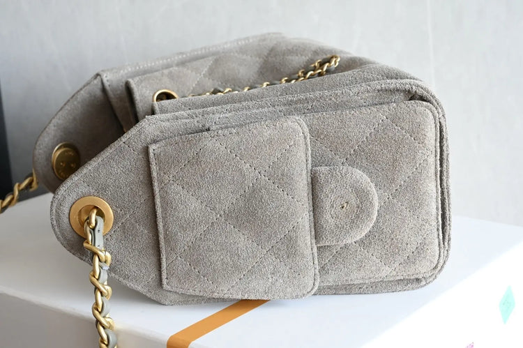 Borsa a tracolla singola in pelle sintetica effetto grana, anti-graffio, indispensabile per i viaggi, con tracolla rimovibile, manico e cintura, borsa a mano casual da donna per esterni