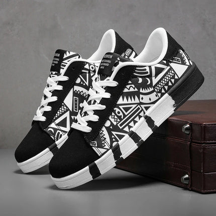 Nuove Scarpe Estive alla Moda per Uomo, Sneakers Sportive Antiscivolo da Passeggio, Scarpe Casual in Tela con Motivi, Zapatos Maschili