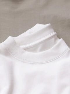 11.29oz 320Grams Heavy Cotton Weight Oversized Loose Men T-shirt Solid Color Drop Shoulder Short Sle